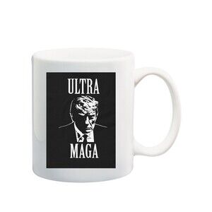 Donald Trump Mugshot Mug 2024 Arrest Funny Political Mug Ultra Maga 2024
